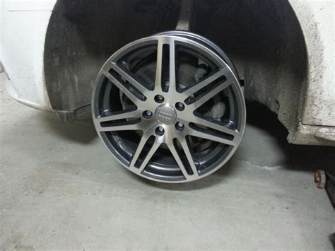 Переобулся на зиму. — Audi A4 (B8), 1,8 л, 2011 года | колёсные диски ...