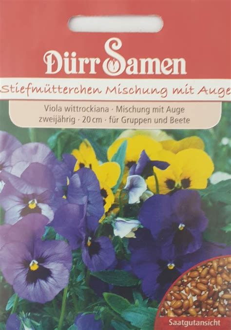 Stiefm Tterchen Mischung Mit Auge Von D Rr Samen Saatgut Shopping