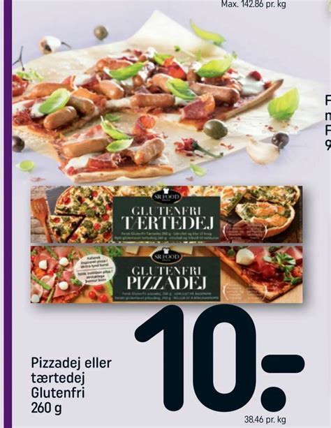 Pizzadej eller tærtedej Glutenfri tilbud hos Rema 1000