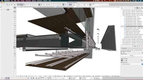 Detailing In Bim With Archicad Railing Graphic Card Complex