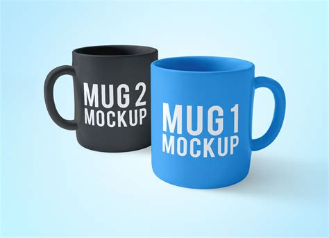 Free Ceramic Coffee Mug Mockup PSD Set - Good Mockups