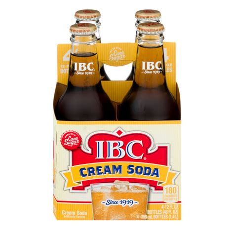 Save on IBC Cream Soda - 4 pk Order Online Delivery | Stop & Shop