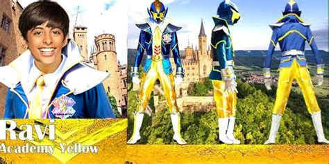 karan Brar as ravi ross Academy Yellow by PowerRangersWhatif on DeviantArt