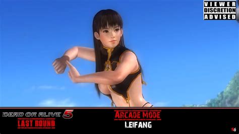 Dead Or Alive 5 Last Round Arcade Mode Leifang Youtube