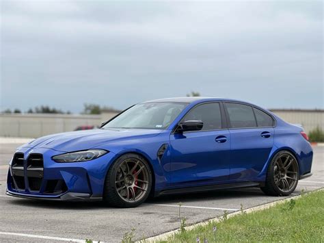 Bmw M G Blue Bc Forged Kl Wheel Front