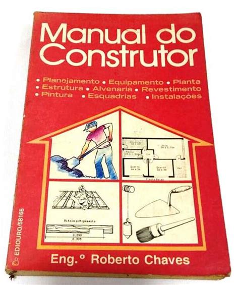 Livro MANUAL DO CONSTRUTOR ROBERTO CHAVES 325