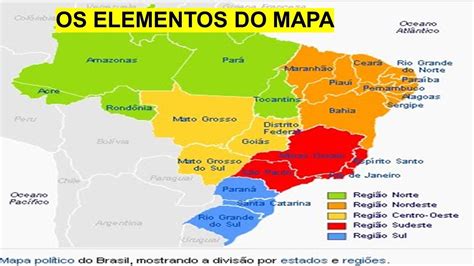 Quais São Os Principais Elementos Dos Mapas