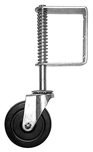 Shepherd Hardware 8735 Hard Rubber Spring Loaded Gate Caster With