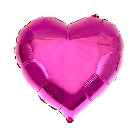 Large Pink Foil Heart Balloon Hobbycraft