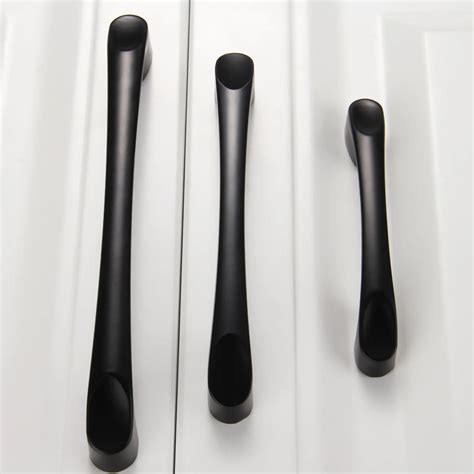 1pc Furniture Knobs Black Furniture Cabinet Knobs And Handles Kitchen Cupboard Door Handles