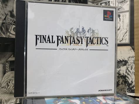 Final Fantasy Tactics Ps1 Playstation 1 Japan Video Gaming Video