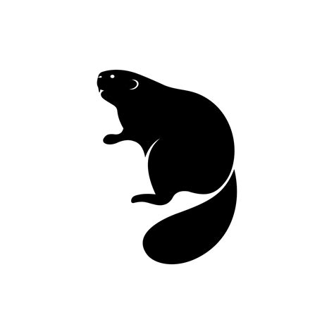 Beaver Logo Vector 10030487 Vector Art At Vecteezy