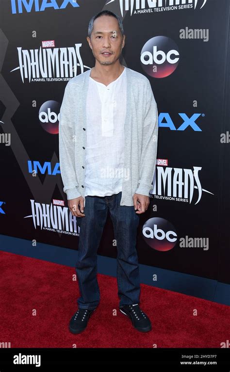 Ken Leung Attends The Marvels Inhumans The First Chapter Held At The