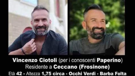 Aggiornamento Ceccano Quarantaduenne Esce Di Casa E Scompare In