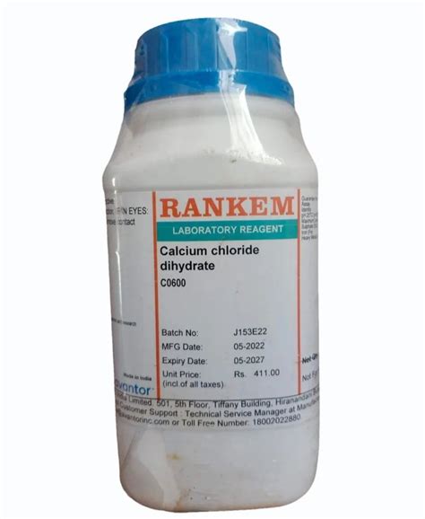 Calcium Chloride Dihydrate Powder G At Rs Kg In Rajkot Id