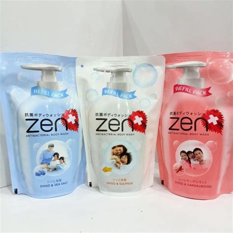 Jual Zen Body Wash Refill 450ml Shopee Indonesia