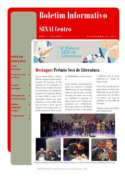 Boletim Informativo Setembro 2017 By Rita Issuu