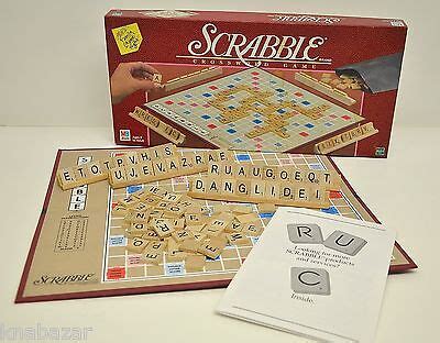 Hasbro Scrabble Crossword Game 653569973720 EBay