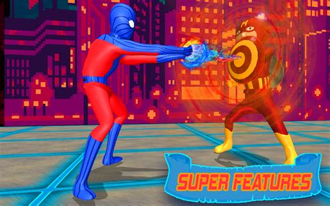 Bataille De Ring Stickman Superhero Application Sur Amazon Appstore