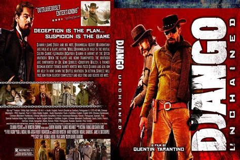 Django Unchained Blu Ray Cover Art