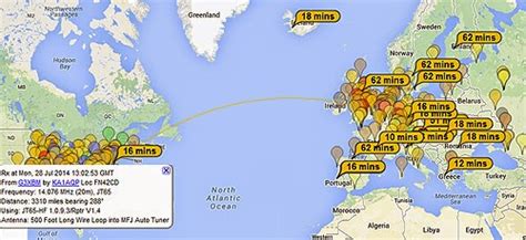 Roger G3XBM's (Mainly) Amateur Radio Blog: PSK Reporter maps