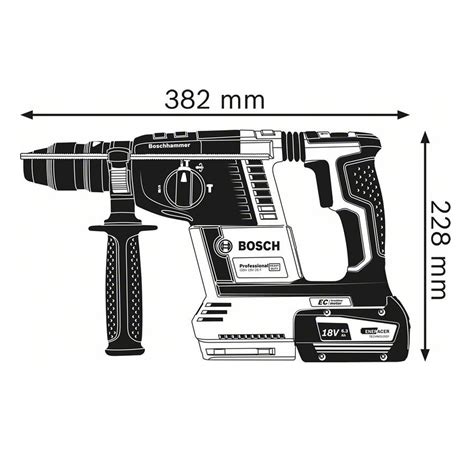 Bosch Professional Tassellatore Gbh V F In Valigetta Con Due