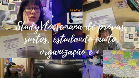 Studyvlog Semana De Provas Muito Estudo Dicas Organiza O E