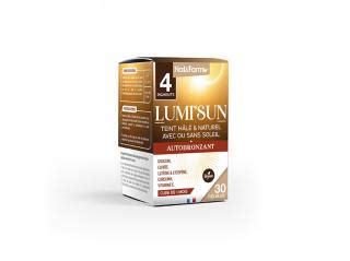 Lumi Sun Autobronzant Nat Form Bronzage Rapide Compl Ment Alimentaire