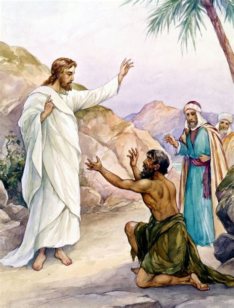 Jesus Heals Blind Bartimaeus