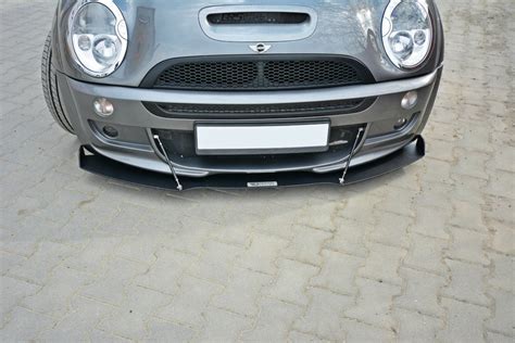 Front Racing Splitter Mini R53 Cooper S Jcw Our Offer Mini Cooper R53 Maxton Design