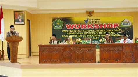 Workshop Implementasi Kurikulum Merdeka Dan Penguatan Moderasi Beragama