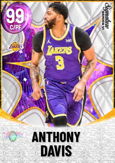 Nba K Kdb Custom Card Anthony Davis