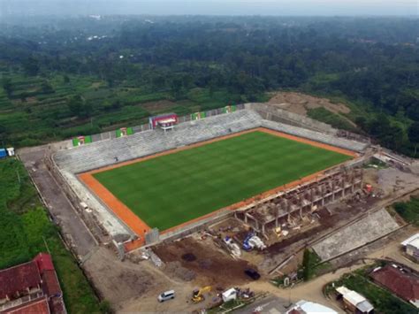 Memasuki Tahap Akhir Pembangunan Stadion Kebo Giro Boyolali