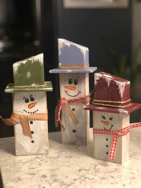 Snow Babes Christmas Wood Crafts Winter Wood Crafts Holiday Crafts Diy