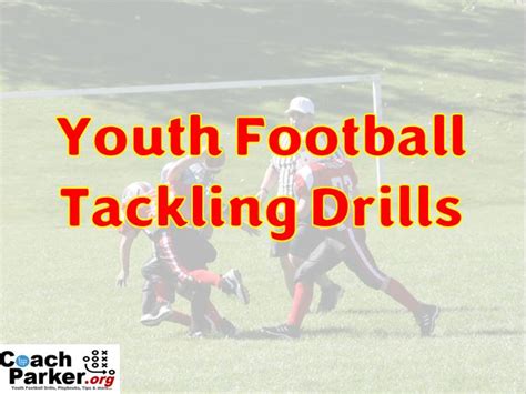 Youth Football Tackling Drills 10 Top Best