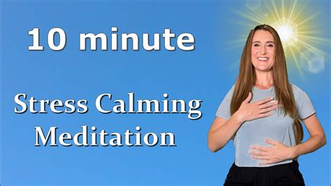 STRESS CALMING Meditation 10 Minute Daily Routines YouTube