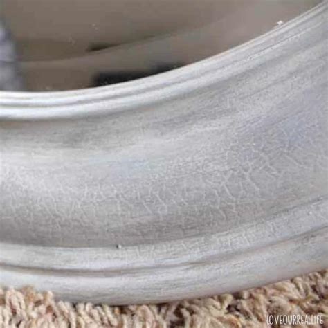 How To Update A Mirror With Chalk Paint ⋆ Love Our Real Life