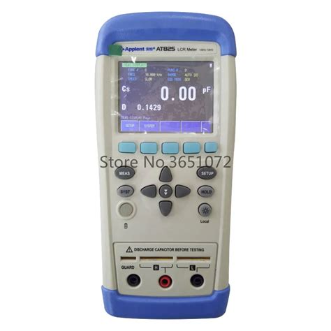 AT825 Portable Digital LCR Meter Handheld LCR Meter In Capacitance