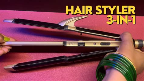 Vega 3 In 1 Hair Styler From Myntra Unboxing And Review YouTube