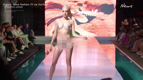 New Boob Baring Bikini Trend Emerges At Miami Swim Week 2024 The