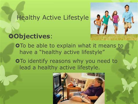 Ppt Healthy Active Lifestyle Powerpoint Presentation Free Download Id 2819283