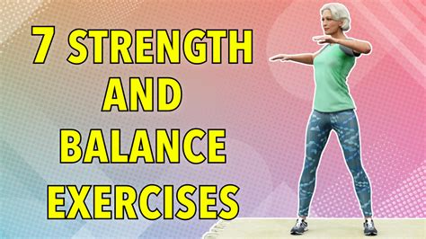 7 Best Strength And Balance Exercises For Seniors Vim And Vigor