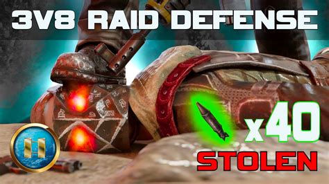 Rust Console Raid Defense Youtube