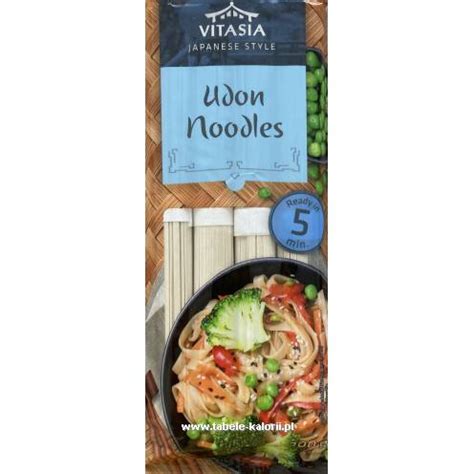 Ile Kcal Ma Makaron Udon Noodles Vitasia Tabele Kalorii