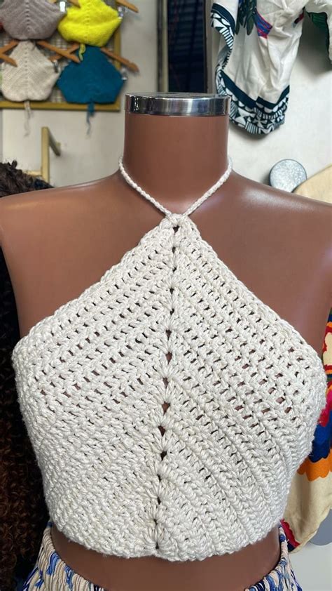 Pin De Silvia Borges Em Cropped Crochet Em 2024 Crop Top De Crochê Top Cropped Croche Roupas