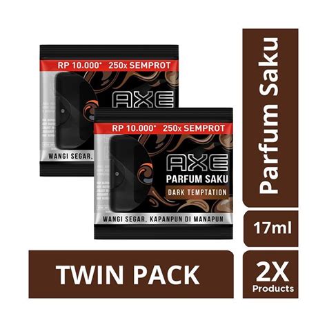 Jual AXE Parfum Saku Dark Temptation 17 ML Twin Pack Di Seller