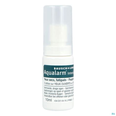 Baush Lomb Aqualarm Intensive Spray Oculaire 10Ml