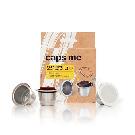 Capsme Capsules Nespresso® Rechargeables