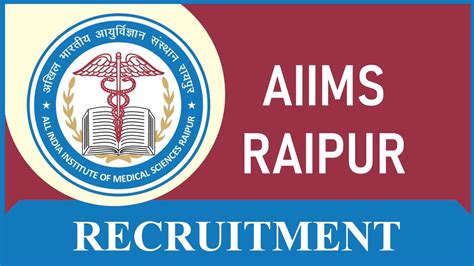 AIIMS Raipur Recruitment 2023 Monthly Salary Up To Level 14 Check