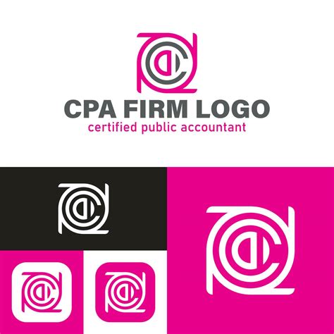 Simple Certified Public Accountant Logo Templatecpa Firm Logo Black